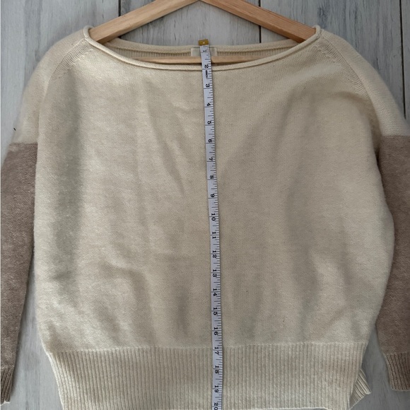 MADELEINE THOMPSON Cream and Brown Sweater - Picture 7 of 12